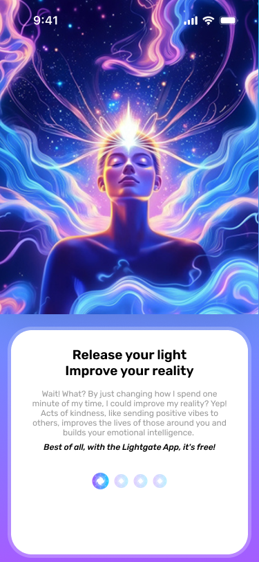 Release your light - Improve your reality